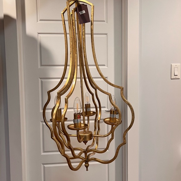 A&amp;B Home Elegant Gold Chandelier